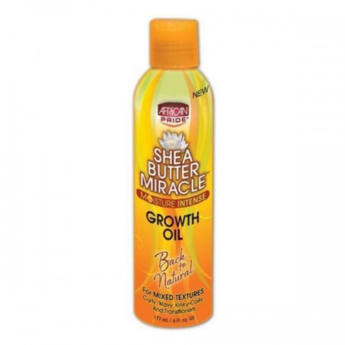 African Pride Shea Butter Miracle Growth Oil 6oz African Pride Shea Butter Miracle Growth Oil 6oz